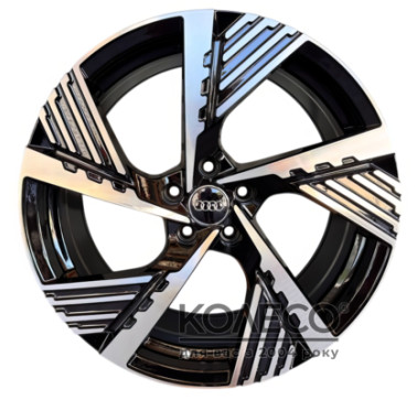 Flow Forming FBX183-9 W8 R19 PCD5x112 ET38 DIA66.6 Black