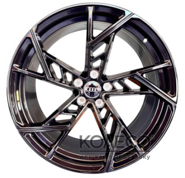 Replica D5611 W9 R20 PCD5x112 ET34 DIA66.5 Black