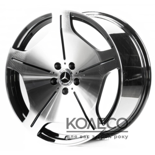 Replica MR035 W9.5 R20 PCD5x112 ET49 DIA66.6 GBMF