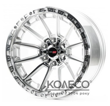 Off Road Wheels OW1889 W10 R20 PCD12x135 ET-24 DIA110.1 SMF