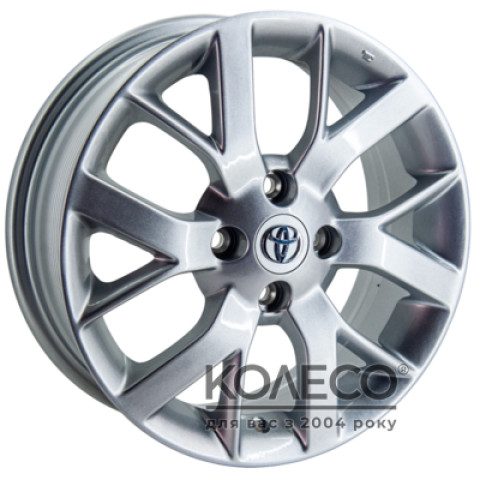 Replica Toyota ZY5143 W5.5 R15 PCD4x100 ET40 DIA60.1 S