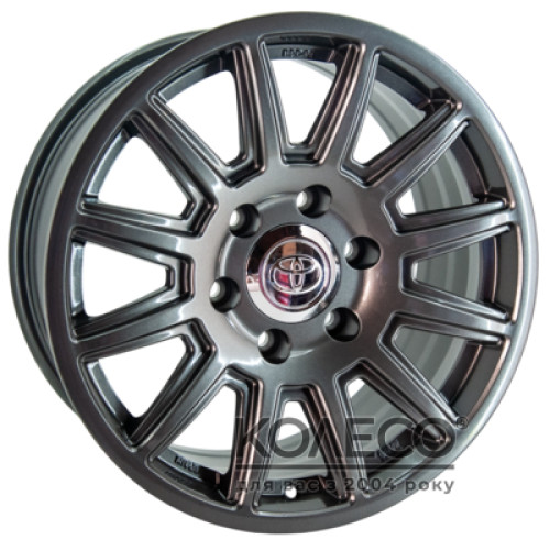 Replica Toyota 177174 W8 R17 PCD6x139.7 ET25 DIA95.1 GR