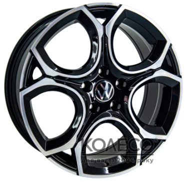 Replica Volkswagen Y1232 W7.5 R18 PCD5x112 ET45 DIA57.1 BP