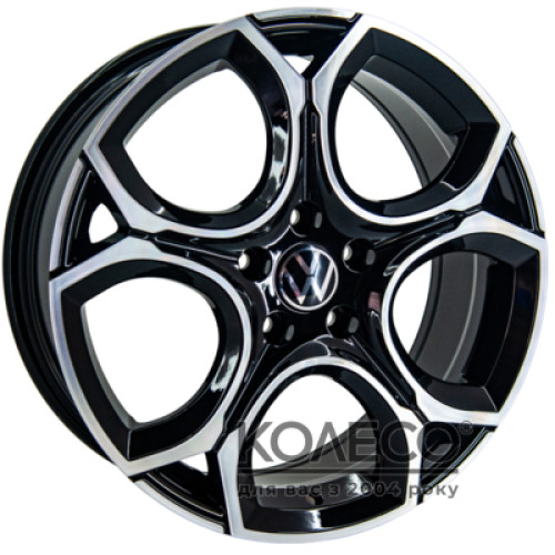 Replica Volkswagen Y1232 W7.5 R18 PCD5x112 ET45 DIA57.1 BP