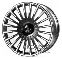 Диски Replica FORGED LR-5C W10 R24 PCD5x120 ET38 DIA72.4 SBwMF