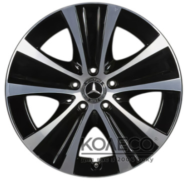 Mercedes OEM A2134013700 W8 R18 PCD5x112 ET43 DIA66.6 BKF