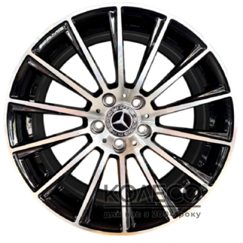 Koko FF550 W8 R18 PCD5x112 ET35 DIA66.5 Black