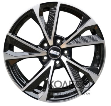 Koko FF532 W8.5 R19 PCD5x112 ET35 DIA66.5 Black