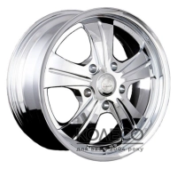 Диски Racing Wheels H-611 W10 R22 PCD5x150 ET45 DIA110.2 Chrom