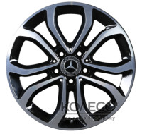 Диски Mercedes OEM A2054010200 W7 R17 PCD5x112 ET48.5 DIA66.6 BKF