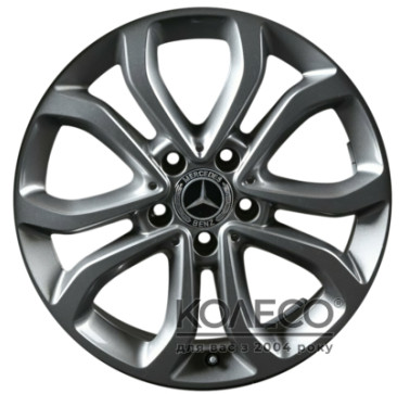 Mercedes OEM A2054010200 W7 R17 PCD5x112 ET48.5 DIA66.6 GR