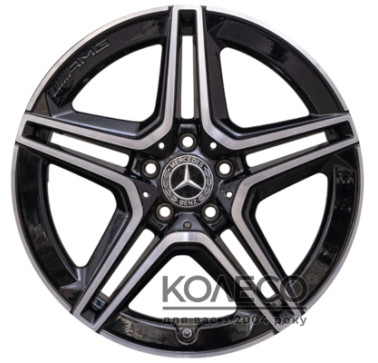 Mercedes OEM A1184010200 W8 R18 PCD5x112 ET49 DIA66.6 BKF