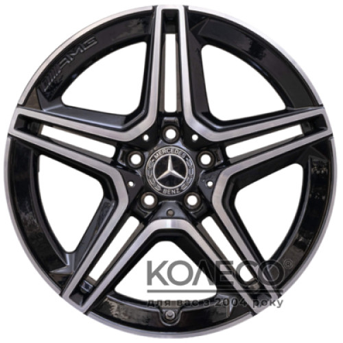 Mercedes OEM A1184010200 W8 R18 PCD5x112 ET49 DIA66.6 BKF
