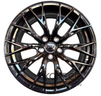 Koko FF592 W8 R18 PCD5x112 ET38 DIA66.5 Black