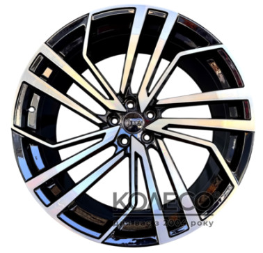 Flow Forming FBX158-22 W10 R22 PCD5x112 ET22 DIA66.5 Black