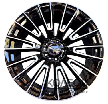 Flow Forming FBX349-22 W10 R22 PCD5x130 ET36 DIA84.1 Black