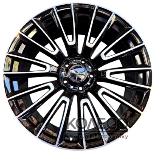 Flow Forming FBX349-22 W10 R22 PCD5x130 ET36 DIA84.1 Black