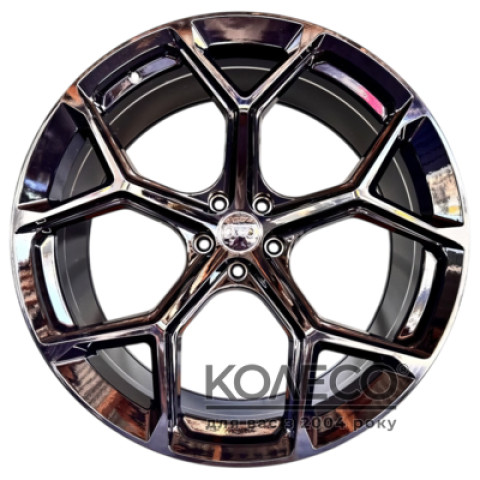Flow Forming FBX112-22 W10 R22 PCD5x112 ET20 DIA66.5 Black
