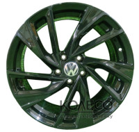 Диски Replica 6111 W7.5 R18 PCD5x112 ET42 DIA57.1 Black