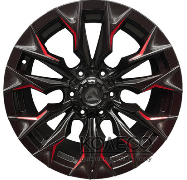 Replica JT227-20 W9 R20 PCD6x139.7 DIA110.1 GB in Red