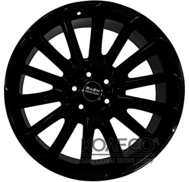 Replica 701F W9.5 R21 PCD5x120 ET49 DIA72.6 Black