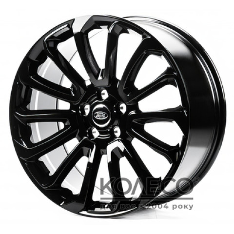 Replica LR701 W9.5 R21 PCD5x120 ET49 DIA72.6 Black