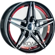 GT QC1281 W6 R14 PCD4x100 ET35 DIA67.1 BMRedL