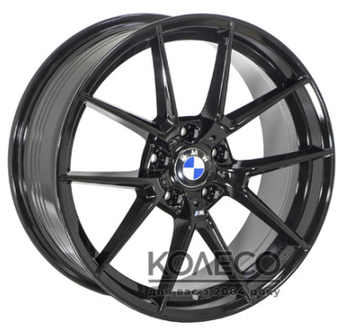 ZF FBX124 W9.5 R19 PCD5x120 ET38 DIA72.6 Black
