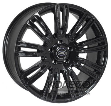 ZF FBX207 W9.5 R22 PCD5x120 ET45 DIA72.6 Black