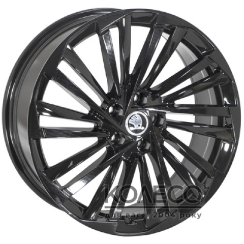 ZF FBX261 W8 R19 PCD5x112 ET45 DIA57.1 Black