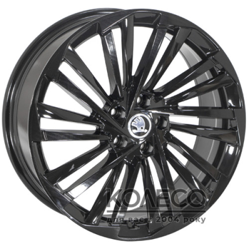 ZF FBX261 W8 R19 PCD5x112 ET45 DIA57.1 Black
