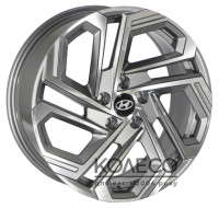 Диски ZF FBX345 W7.5 R18 PCD5x114.3 ET51 DIA67.1 GMF