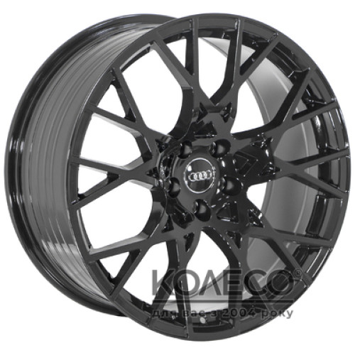 ZF FBX348 W9 R20 PCD5x112 ET25 DIA66.6 Black