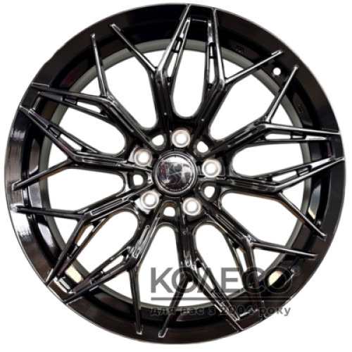 Koko FF594 W8.5 R19 PCD5x108 ET35 DIA73.1 Black