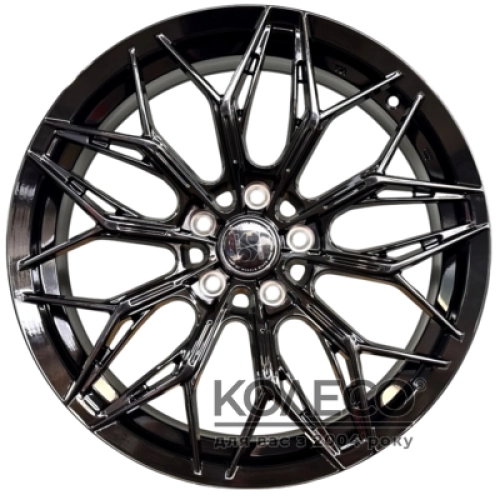 Koko FF594 W8.5 R19 PCD5x120 ET35 DIA72.6 Black