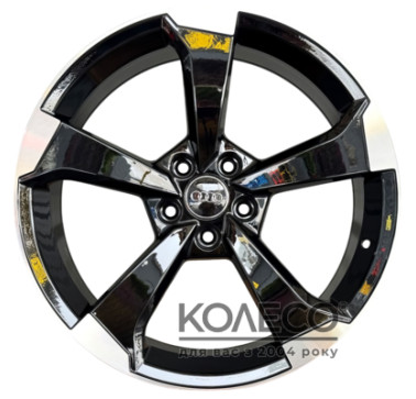 Replica FBX346-9 W8.5 R19 PCD5x112 ET35 DIA66.5 Black