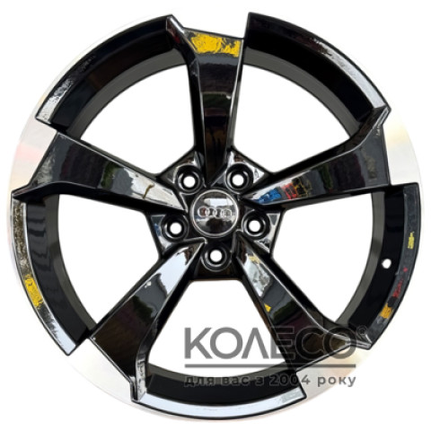 Replica FBX346-9 W8.5 R19 PCD5x112 ET35 DIA66.5 Black