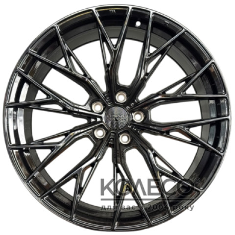 HAXER HX042 W9.5 R20 PCD5x112 ET38 DIA66.6 Black