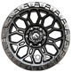 Off Road Wheels FBX317-7 W8.5 R17 PCD6x139.7 DIA106.1 BM