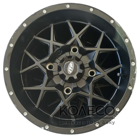 HURRICANE ITP W7 R12 PCD4x136 ET50 DIA59 Black