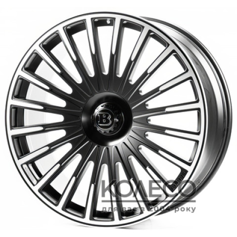 Replica FORGED LR4 W9.5 R23 PCD5x120 ET42.5 DIA72.4 SBwMF
