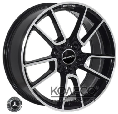 Replica Mercedes SK-1784 W8.5 R19 PCD5x112 ET40 DIA66.6 BMF