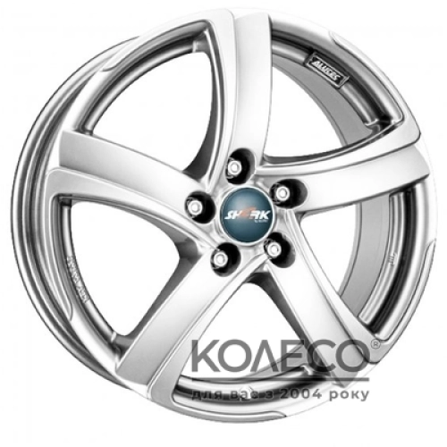 Alutec Shark W7.5 R17 PCD5x105 ET35 DIA56.6 sterling silver