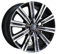 Диски Replica Lexus (LX1003) W8.5 R21 PCD5x150 ET54 DIA110.1 BKF