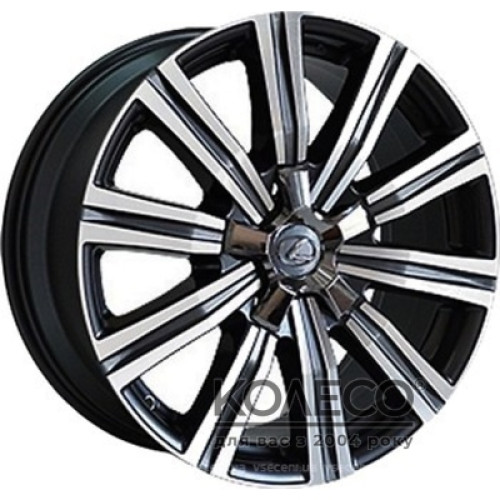 Replica Lexus (LX1003) W8.5 R21 PCD5x150 ET54 DIA110.1 BKF