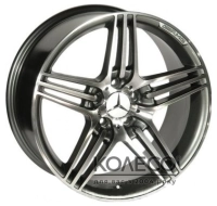 Диски Replica Mercedes (D5012) W6.5 R15 PCD5x112 ET25 DIA66.6 MG