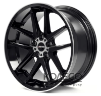 Диски Autec Contest W8.5 R18 PCD5x112 ET25 DIA70 black polished