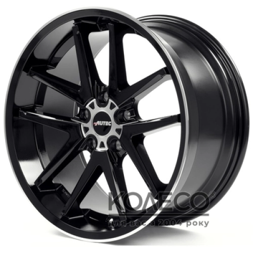 Autec Contest W8.5 R18 PCD5x112 ET25 DIA70 black polished