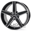 Autec Delano W8 R18 PCD5x114.3 ET42 DIA70.1 black matt polished