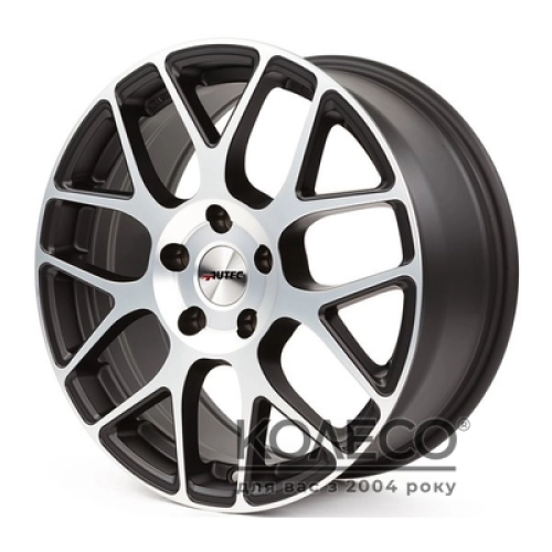Autec Hexano W8 R18 PCD5x112 ET48 DIA70.1 black matt polished